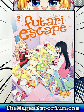 Futari Escape Vol 2 - The Mage's Emporium Seven Seas 2311 description Used English Manga Japanese Style Comic Book