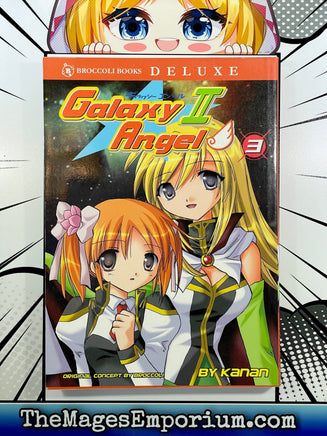 Galaxy Angel II Vol 3 - The Mage's Emporium Broccoli Books Comedy Sci-Fi Teen Used English Manga Japanese Style Comic Book