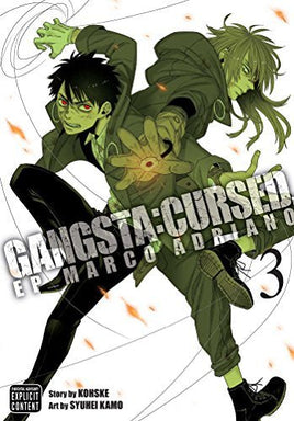 Gangsta: Cursed EP Marco Adriano Vol 3 - The Mage's Emporium Viz Media alltags description missing author Used English Manga Japanese Style Comic Book