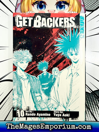 Get Backers Vol 10 - The Mage's Emporium Tokyopop 2312 copydes Used English Manga Japanese Style Comic Book