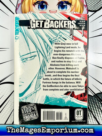 Get Backers Vol 10 - The Mage's Emporium Tokyopop 2312 copydes Used English Manga Japanese Style Comic Book