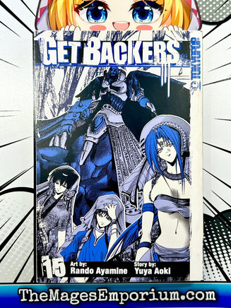 Get Backers Vol 15 - The Mage's Emporium Tokyopop 2000's 2308 comedy Used English Manga Japanese Style Comic Book