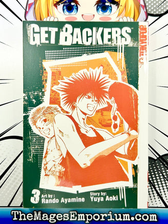 Get Backers Vol 3 - The Mage's Emporium Tokyopop Used English Manga Japanese Style Comic Book