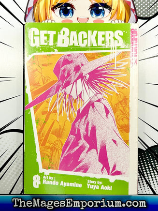Get Backers Vol 8 - The Mage's Emporium Tokyopop Used English Manga Japanese Style Comic Book