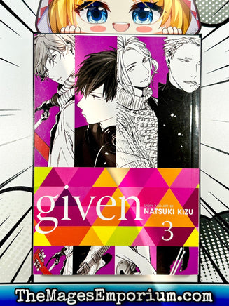 Given Vol 3 - The Mage's Emporium Sublime 2401 copydes yaoi Used English Manga Japanese Style Comic Book