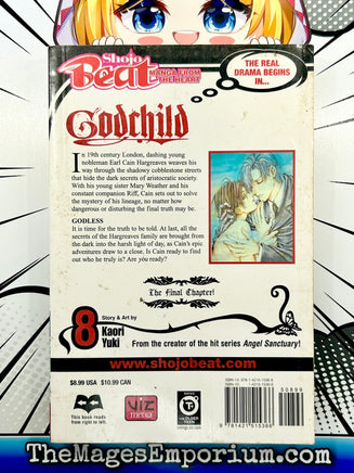 Godchild Vol 8 - The Mage's Emporium Viz Media Used English Japanese Style Comic Book