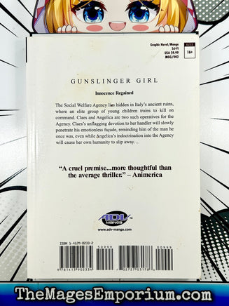 Gunslinger Girl Vol 2 - The Mage's Emporium ADV 2312 copydes Used English Manga Japanese Style Comic Book