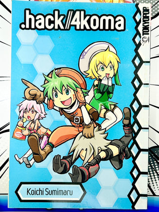 .hack//4koma - The Mage's Emporium Tokyopop comedy english manga Used English Manga Japanese Style Comic Book