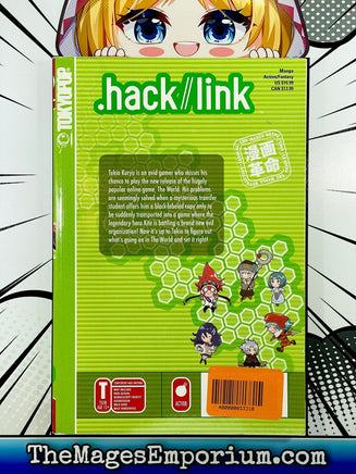 .Hack//Link Vol 1 - The Mage's Emporium Tokyopop 3-6 add barcode english Used English Manga Japanese Style Comic Book
