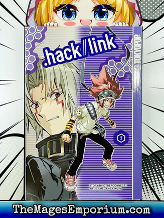 .Hack//Link Vol 2 - The Mage's Emporium Tokyopop 3-6 add barcode english Used English Manga Japanese Style Comic Book
