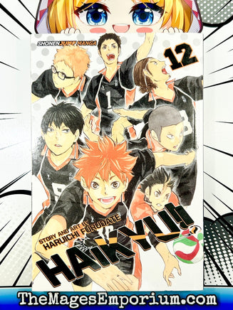 Haikyu!! Vol 12 - The Mage's Emporium Viz Media Used English Manga Japanese Style Comic Book