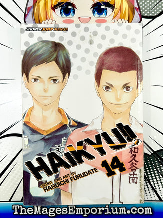 Haikyu!! Vol 14 - The Mage's Emporium Viz Media Used English Manga Japanese Style Comic Book