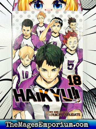 Haikyu!! Vol 18 - The Mage's Emporium Viz Media Used English Manga Japanese Style Comic Book