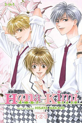 Hana-Kimi Vol 1-3 Omnibus - The Mage's Emporium Viz Media Used English Manga Japanese Style Comic Book