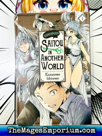 Handyman Saitou in Another World Vol 1 - The Mage's Emporium Yen Press Missing Author Used English Manga Japanese Style Comic Book