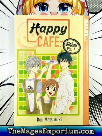 Happy Cafe Vol 1 - The Mage's Emporium Tokyopop 2312 copydes Used English Manga Japanese Style Comic Book