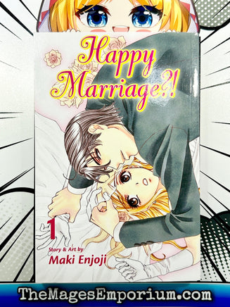 Happy Marriage?! Vol 1 - The Mage's Emporium Viz Media 2403 alltags description Used English Manga Japanese Style Comic Book