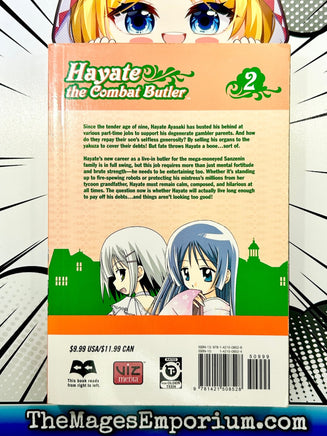 Hayate The Combat Butler Vol 2 - The Mage's Emporium The Mage's Emporium Used English Manga Japanese Style Comic Book