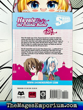 Hayate the Combat Butler Vol 25 - The Mage's Emporium Viz Media 2312 alltags description Used English Manga Japanese Style Comic Book