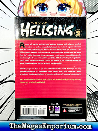 Hellsing Vol 2 - The Mage's Emporium Dark Horse Comics Missing Author Used English Manga Japanese Style Comic Book