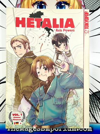Hetalia Vol 1 - The Mage's Emporium Tokyopop 2312 comedy copydes Used English Manga Japanese Style Comic Book