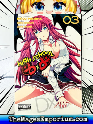 High School DxD Vol 3 - The Mage's Emporium Yen Press 2310 description missing author Used English Manga Japanese Style Comic Book