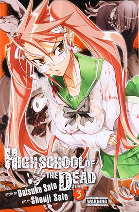 High School of the Dead Vol 3 - The Mage's Emporium Yen Press 3-6 add barcode english Used English Manga Japanese Style Comic Book