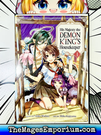 His Majesty the Demon King's Housekeeper Vol 1 - The Mage's Emporium Seven Seas instock Used English Manga Japanese Style Comic Book