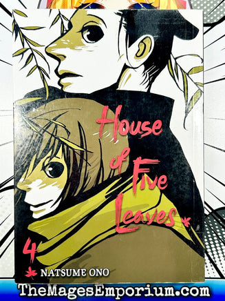 House of Five Leaves Vol 4 - The Mage's Emporium Viz Media 2312 alltags description Used English Manga Japanese Style Comic Book