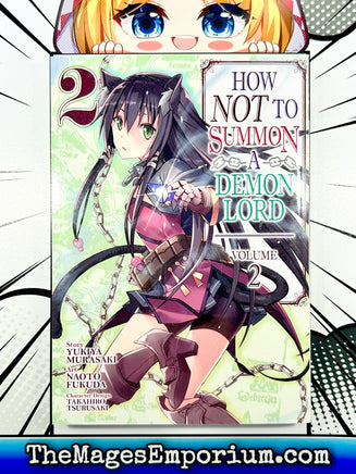 How Not To Summon A Demon Lord Vol 2 - The Mage's Emporium Seven Seas 2312 alltags description Used English Manga Japanese Style Comic Book
