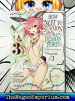 How Not To Summon A Demon Lord Vol 3 - The Mage's Emporium Seven Seas 2312 alltags description Used English Manga Japanese Style Comic Book