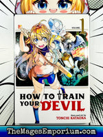 How To Train Your Devil Vol 1 - The Mage's Emporium Seven Seas 2010's 2309 copydes Used English Manga Japanese Style Comic Book