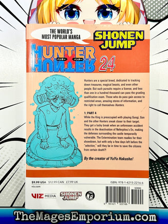 Hunter x Hunter Vol 24 - The Mage's Emporium Viz Media Used English Manga Japanese Style Comic Book