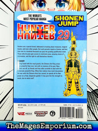 Hunter x Hunter Vol 29 - The Mage's Emporium Viz Media 2312 description Used English Manga Japanese Style Comic Book