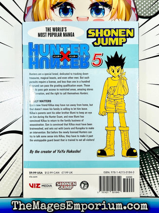 Hunter x Hunter Vol 5 - The Mage's Emporium Viz Media Used English Manga Japanese Style Comic Book