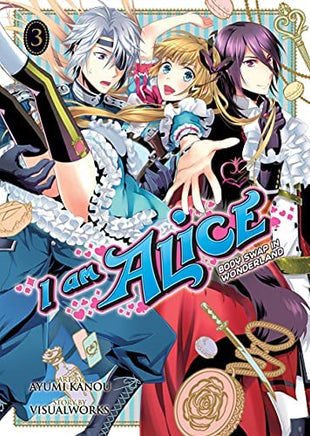 I Am Alice - Body Swap in Wonderland Vol 3 - The Mage's Emporium The Mage's Emporium Manga Older Teen Oversized Used English Manga Japanese Style Comic Book