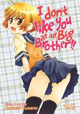 I Don't Like You At All Big Brother!! Vol 1-2 Omnibus - The Mage's Emporium Seven Seas Missing Author Need all tags Used English Manga Japanese Style Comic Book