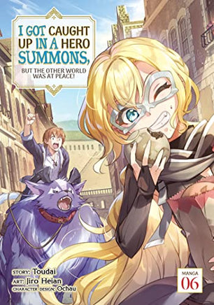 I Got Caught Up In A Hero Summons Vol 6 But The Other World Was At Peace - The Mage's Emporium Seven Seas 2401 alltags description Used English Manga Japanese Style Comic Book