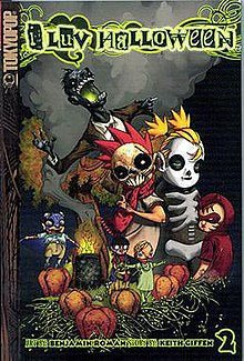 I Luv Halloween Vol 2 - The Mage's Emporium Tokyopop comedy english horror Used English Manga Japanese Style Comic Book