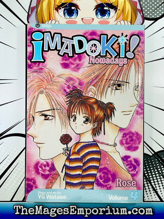 Imadoki! Nowadays Rose Vol 4 - The Mage's Emporium Viz Media 3-6 add barcode english Used English Manga Japanese Style Comic Book