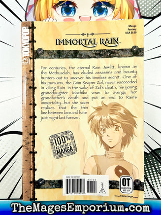 Immortal Rain Vol 1 - The Mage's Emporium Tokyopop 2401 copydes Used English Manga Japanese Style Comic Book