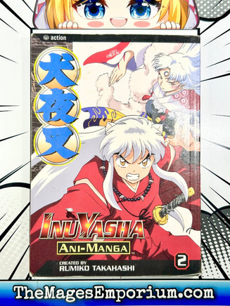 InuYasha Ani-Manga Vol 2 - The Mage's Emporium Viz Media 2312 description Used English Manga Japanese Style Comic Book