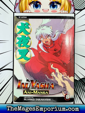 Inuyasha Ani-manga Vol 8 - The Mage's Emporium Viz Media 3-6 action add barcode Used English Manga Japanese Style Comic Book