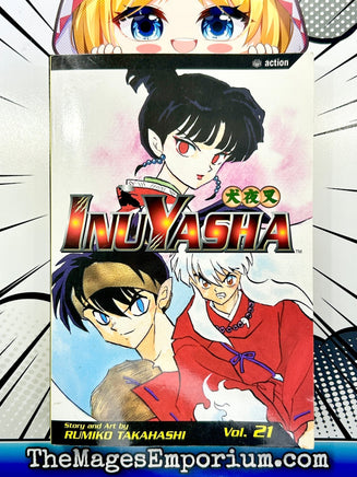 InuYasha Vol 21 - The Mage's Emporium Viz Media Missing Author Used English Manga Japanese Style Comic Book