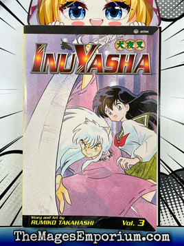 InuYasha Vol 3 - The Mage's Emporium Viz Media Action Teen Used English Manga Japanese Style Comic Book