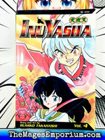 InuYasha Vol 4 - The Mage's Emporium Viz Media 2311 copydes Etsy Used English Manga Japanese Style Comic Book