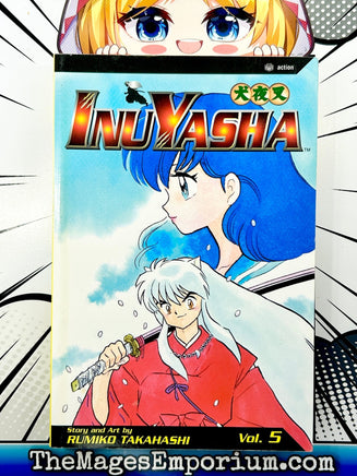 InuYasha Vol 5 - The Mage's Emporium Viz Media 2311 alltags copydes Used English Manga Japanese Style Comic Book