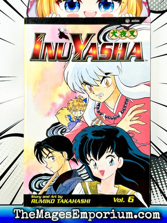 InuYasha Vol 6 - The Mage's Emporium Viz Media 2311 copydes Etsy Used English Manga Japanese Style Comic Book