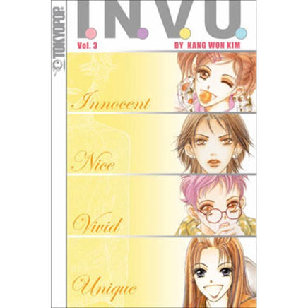I.N.V.U. Vol 3 - The Mage's Emporium Tokyopop Romance Teen Used English Manga Japanese Style Comic Book