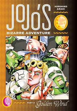 Jojo's Bizarre Adventure Part 5 Golden Wand Vol 1 - The Mage's Emporium Viz Media 2402 alltags description Used English Manga Japanese Style Comic Book